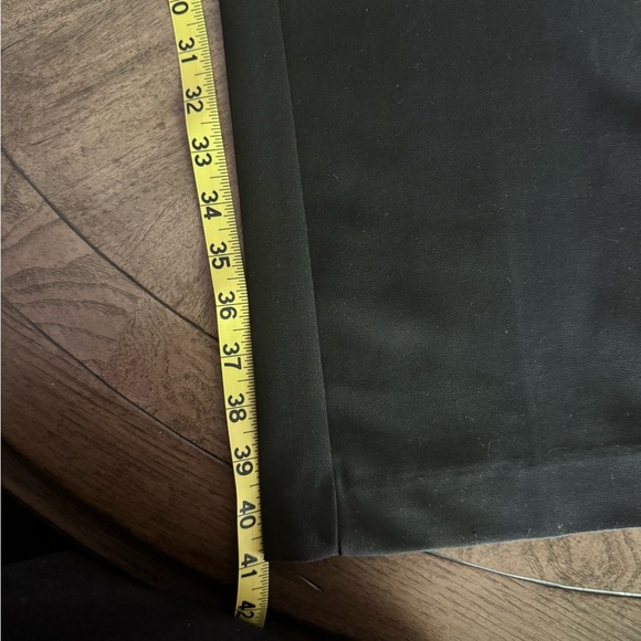 Express, Editor Barely Boot Low Rise Pants, Stretch, Black, 10 Regular - Picture 6 of 6